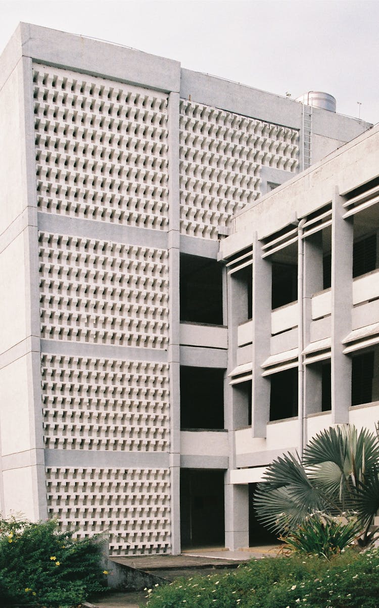 Facade Of A Concrete Building