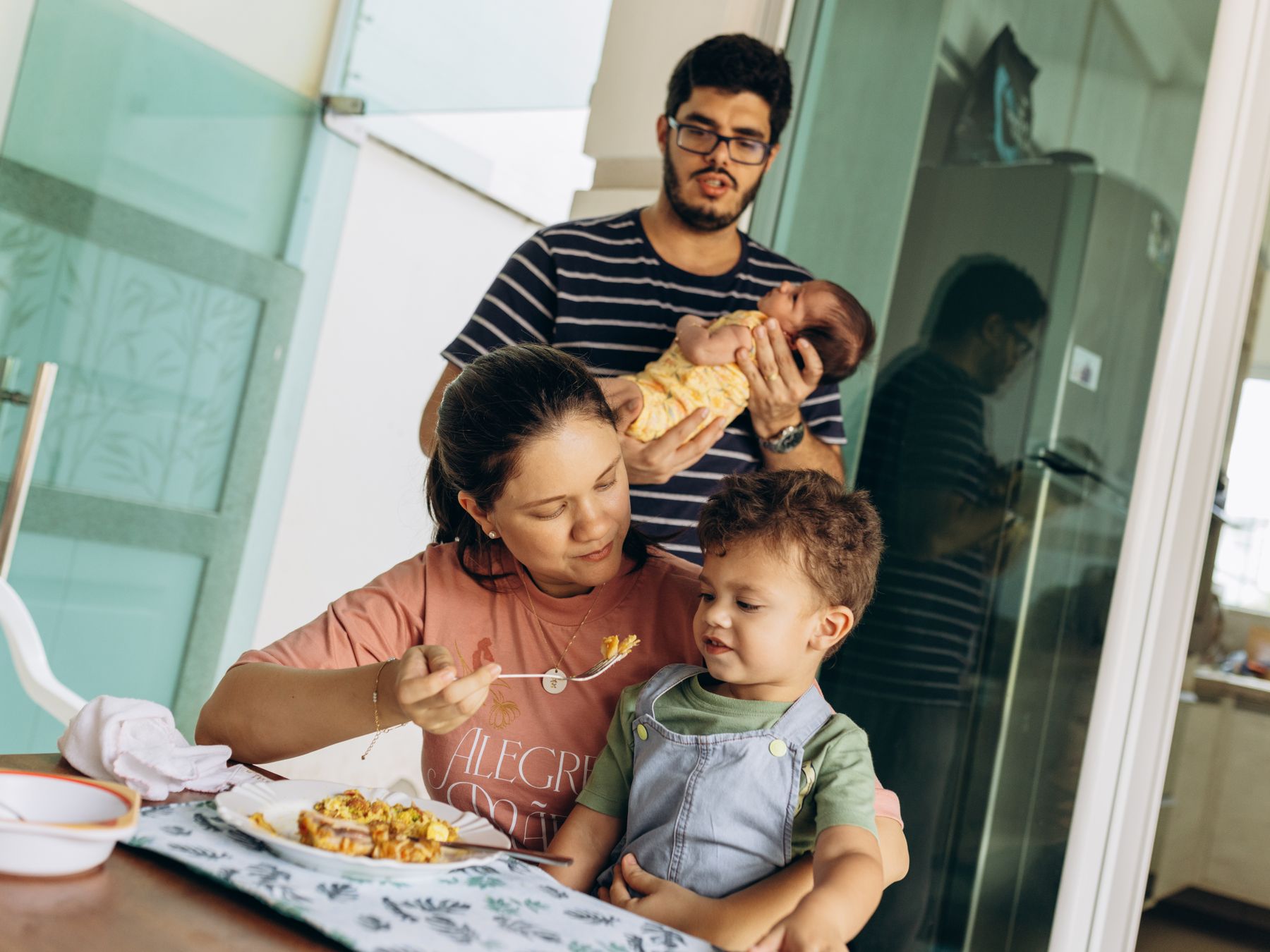 Broughton Astley — professional movers carrying furniture on a house move