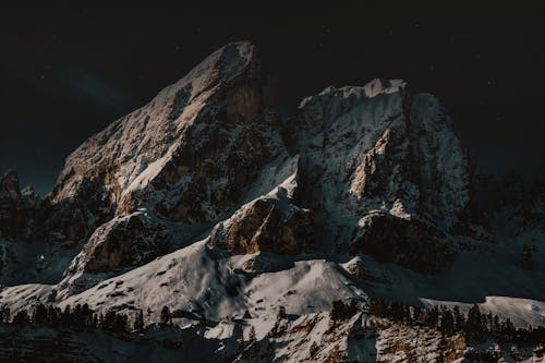 Majestic Snowcapped Mountains Landscape