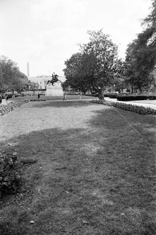 Monument in Lafayette Square, Washington, D.C., USA
