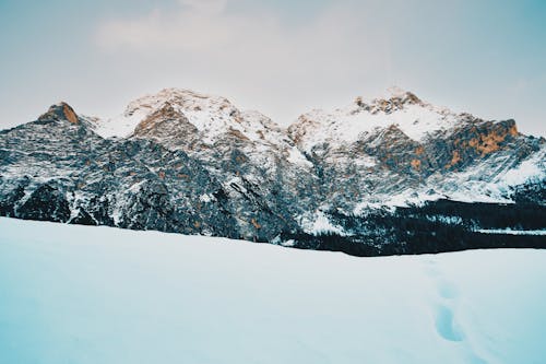 冬季, 山坡, 景觀 的 免費圖庫相片