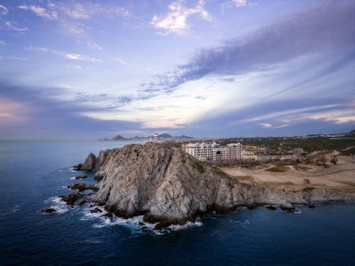 Majestic Coastline with Cliff