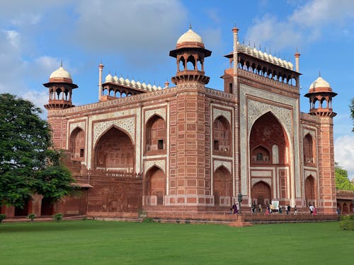 Taj Mahal Gateway in Agra, India