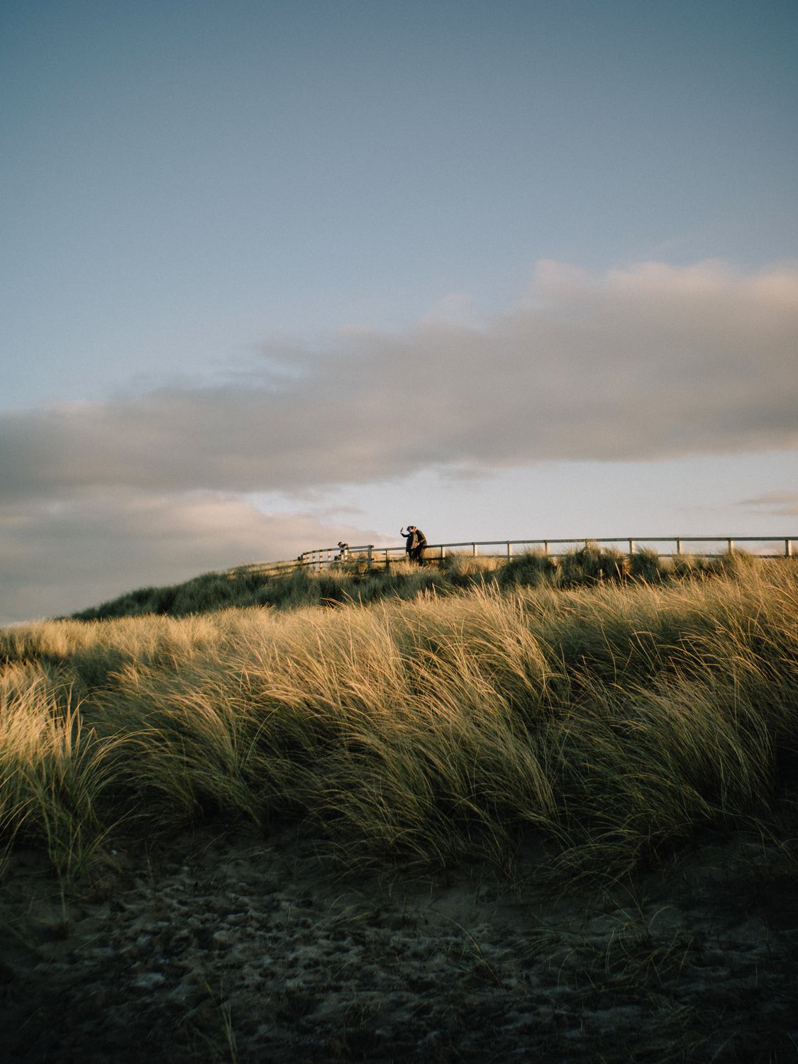 Promenade Railing Tourist at the Promenade Railing · Free Stock Photo