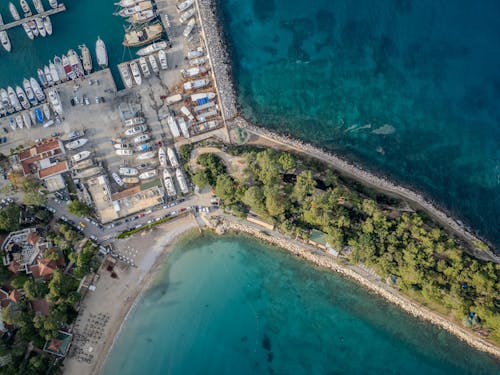 Harbor in Kemer, Turkey