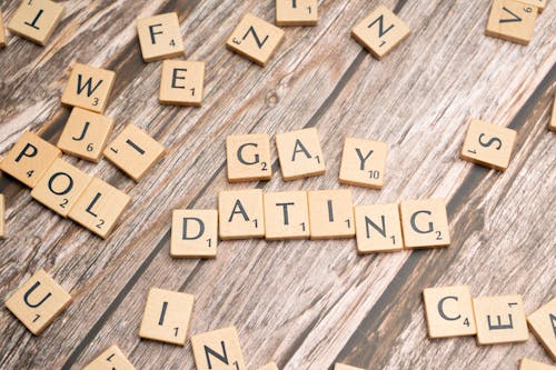 Foto profissional grátis de alfabeto, amor lgbtq, aplicativos de namoro gay