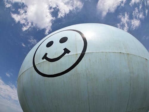 Emoji Smile on Balloon