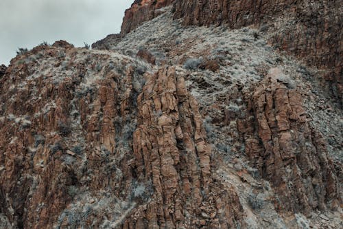 Darmowe zdjęcie z galerii z brązowy, chropowaty, erozji