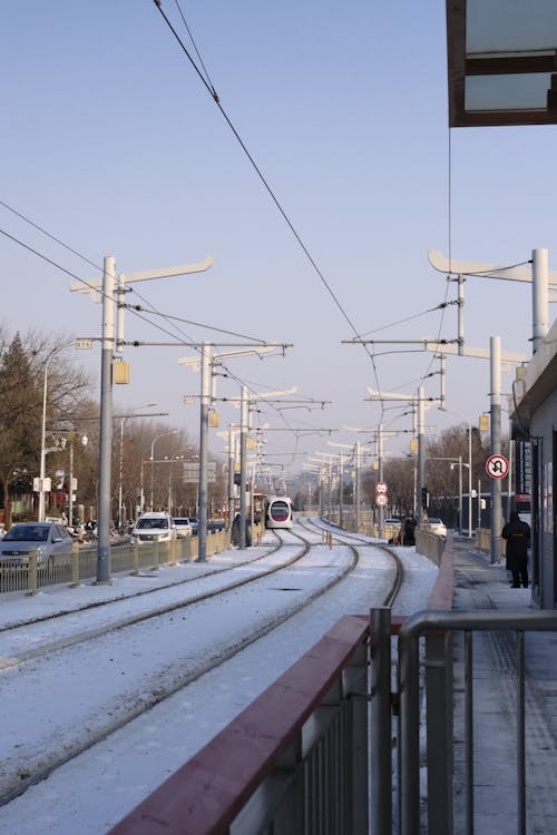 Photos gratuites de chemin de fer, entraîner, métro