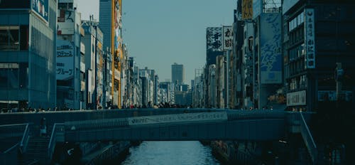 Fotos de stock gratuitas de dotonbori, durante el día, Japón
