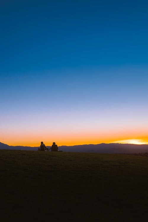 Free stock photo of beautiful sunset, couple, love