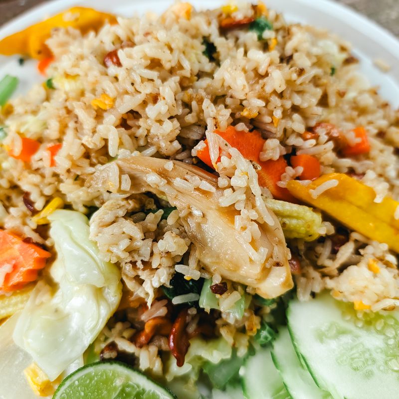 Hokkien Fried Rice with Lap Cheong