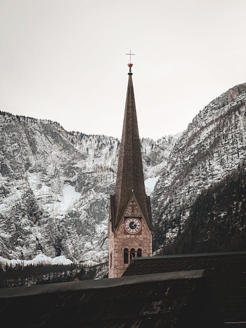 Church Tower in Hallstatt