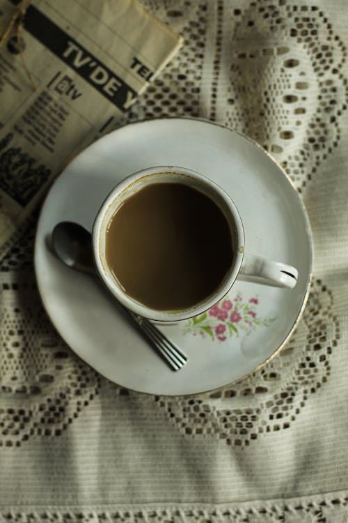 カップ, コーヒー, スプーンの無料の写真素材