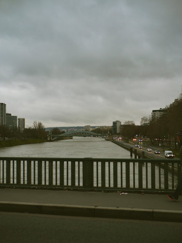 William The Conqueror Bridge In Rouen, France