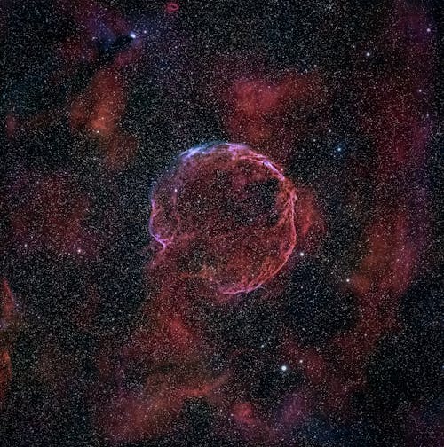 CTB 1 Supernova Remnant in Space