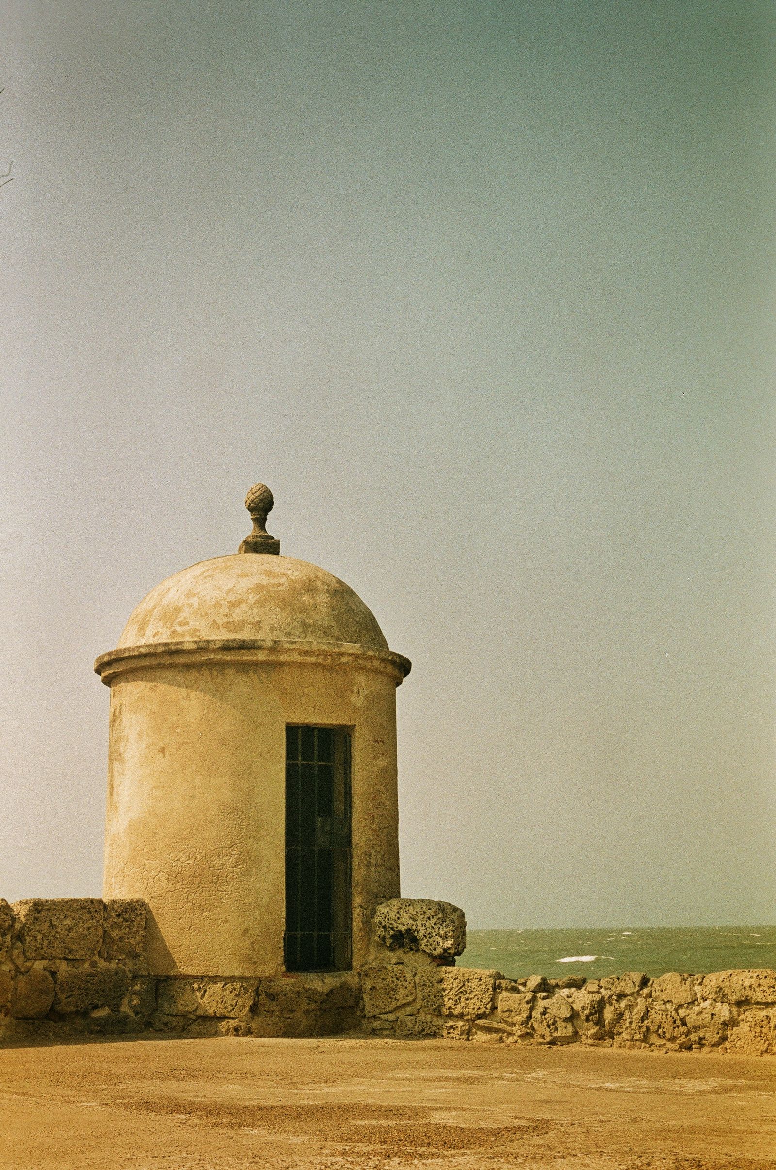 Las murallas al atardecer, Cartagena