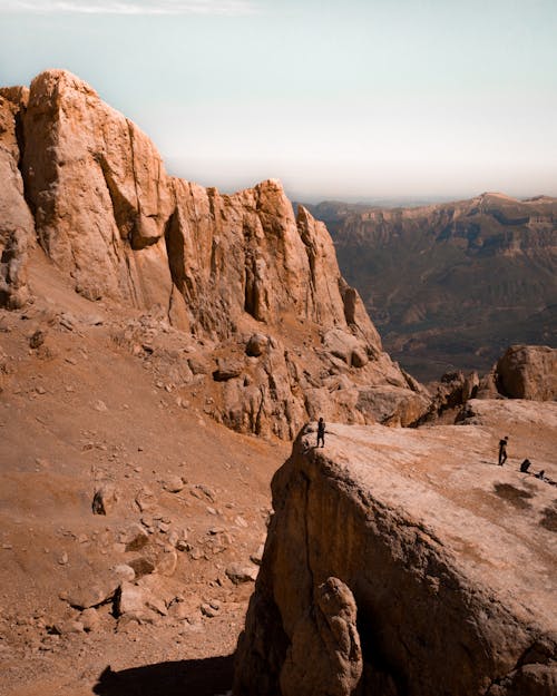 Rocks around Gorge on Desert