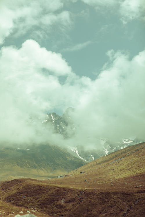Foto stok gratis asap, awan, gunung