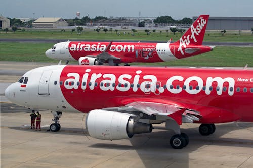 Fotobanka s bezplatnými fotkami na tému airasia, cestovať, komerčné lietadlá