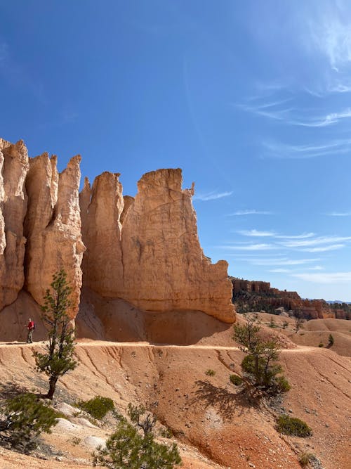 View of the Formations in the Bryce Canyon National Park in Utah, USA