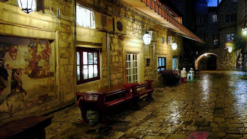 Street scene from Dobrovnic, Kroatia