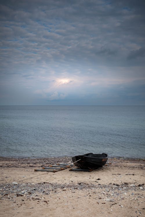 A Boat by a Sea