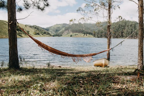 Foto stok gratis bukit, danau, gantung