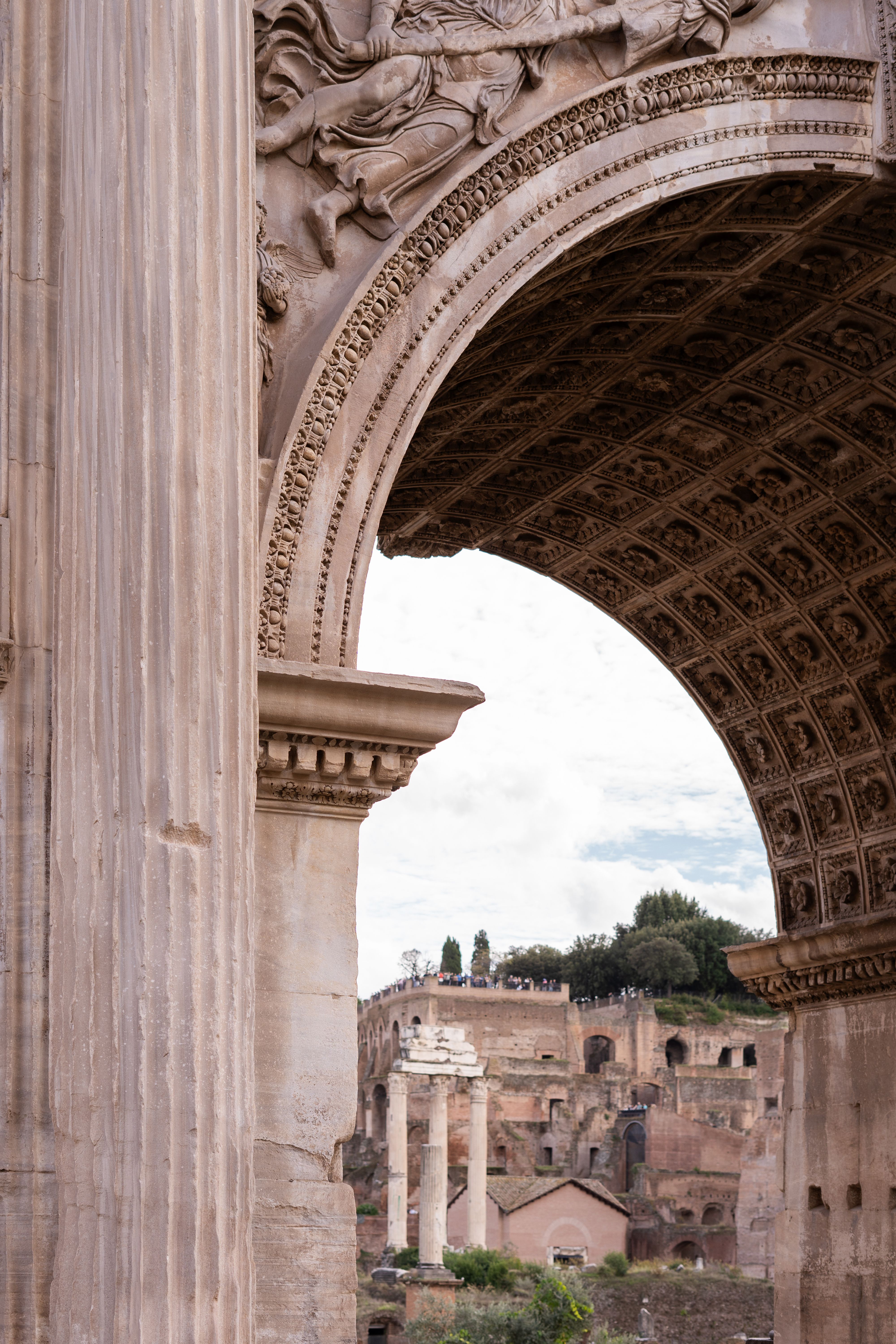 Photo of an Arch with a View of an Old Ruin · Free Stock Photo