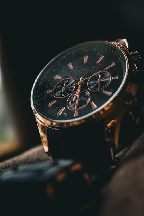 Close up of Wristwatch