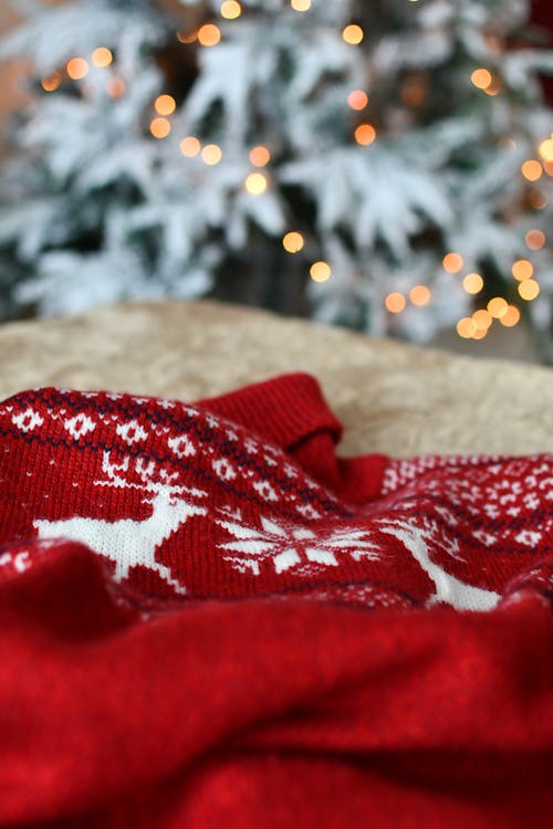 Sweater and Christmas Tree