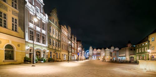 Town Square at Night