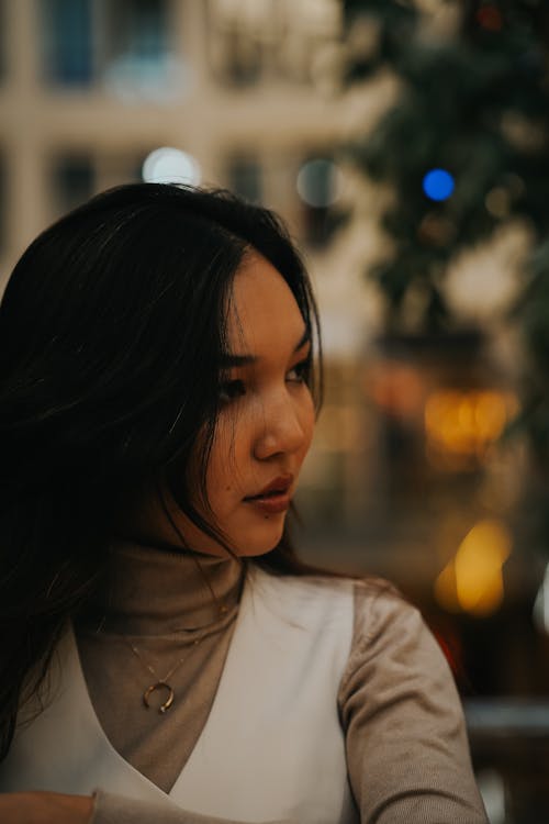 Ingyenes stockfotó álló kép, ázsiai nő, fekete haj témában