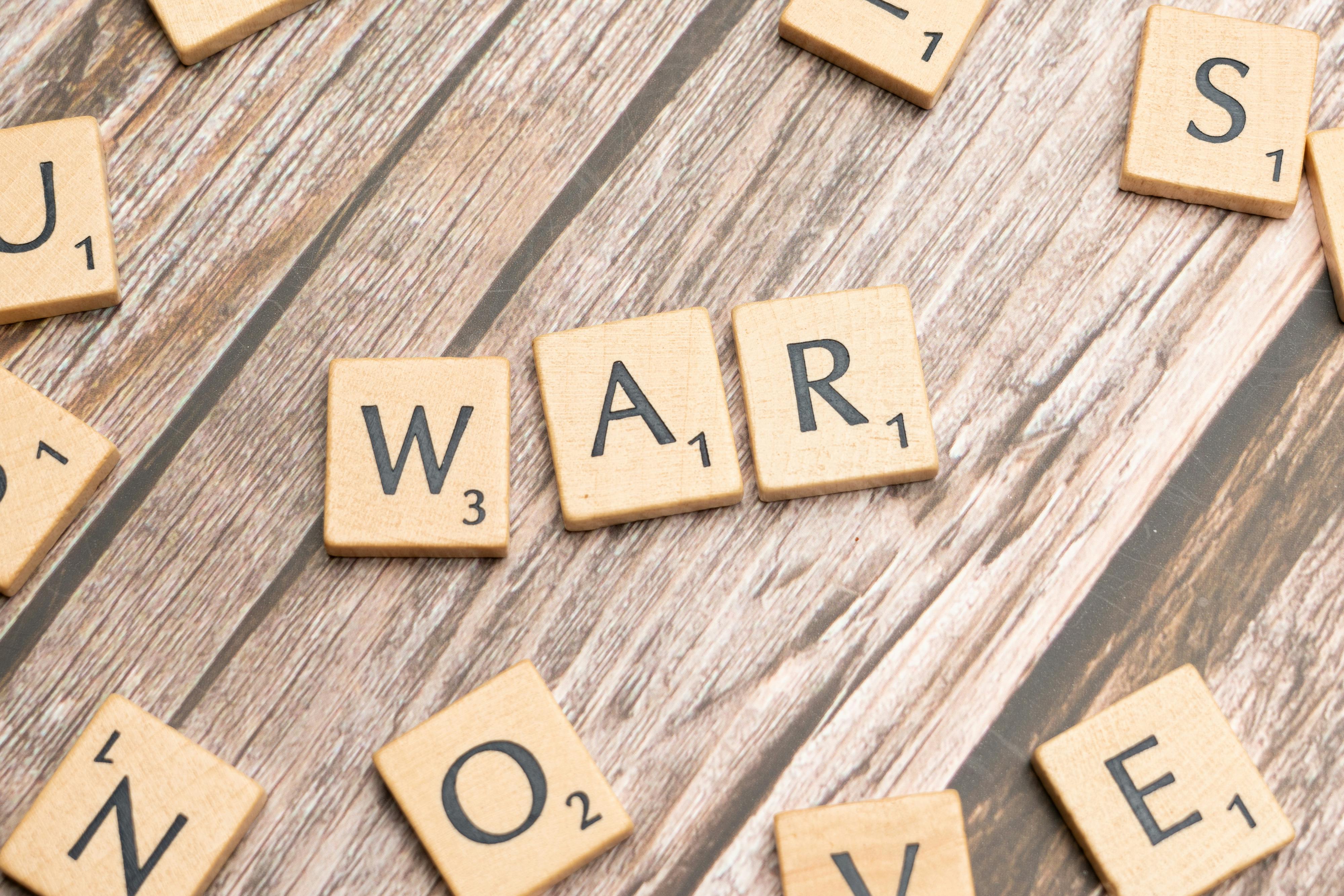 7 letter words with warfare