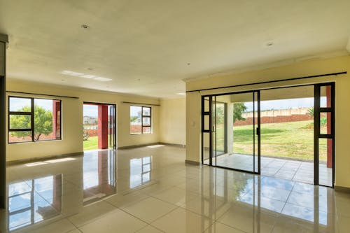 Empty Living Room of House for Sale