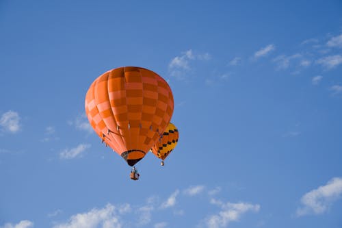Foto d'estoc gratuïta de aventura, cel, globus aerostàtics