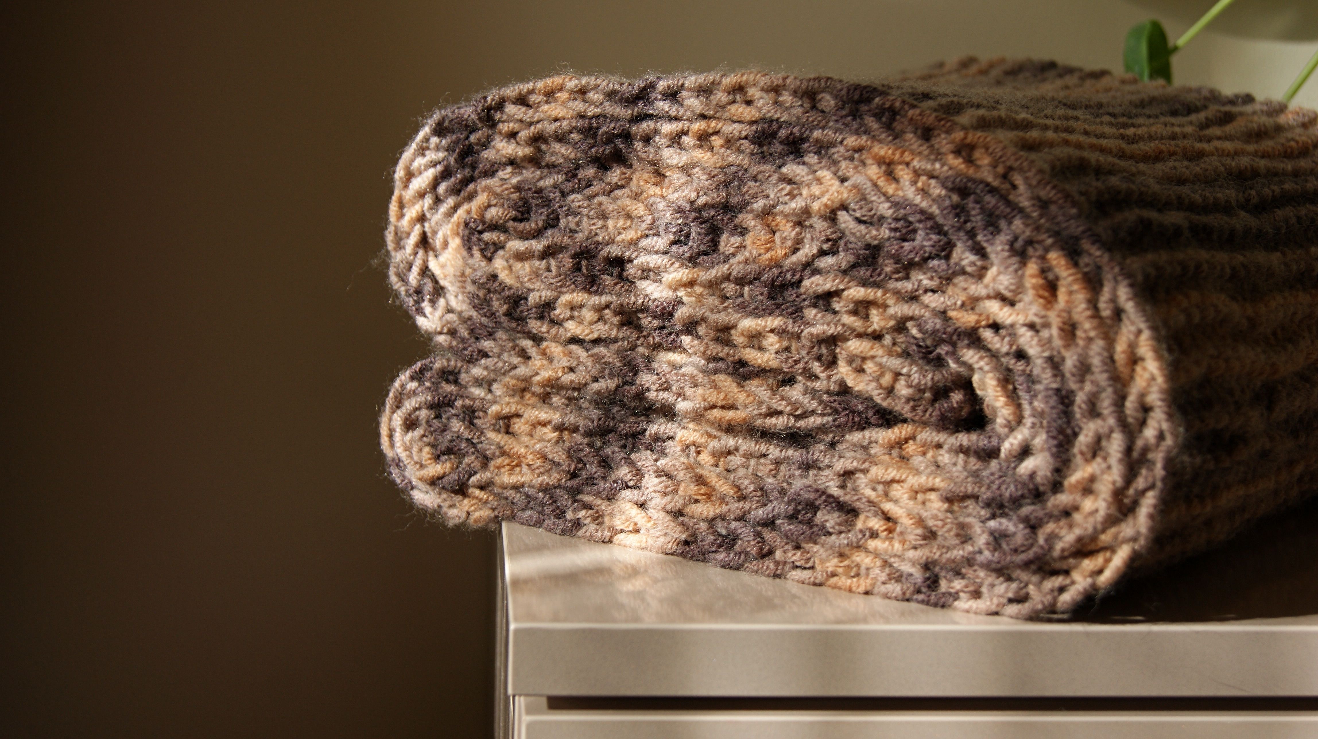 Plush Faux Fur Throw Blanket