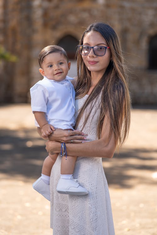 Fotos de stock gratuitas de chaval, hijo, madre