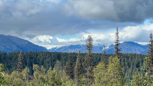 Alaska Range Mountains