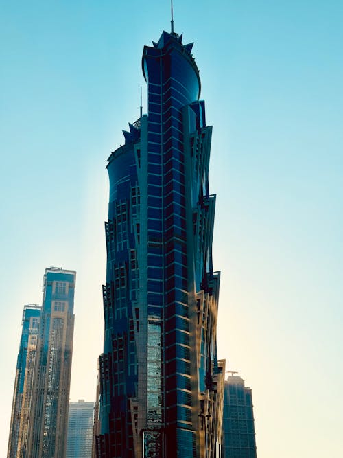 Modern Skyscraper in a City 