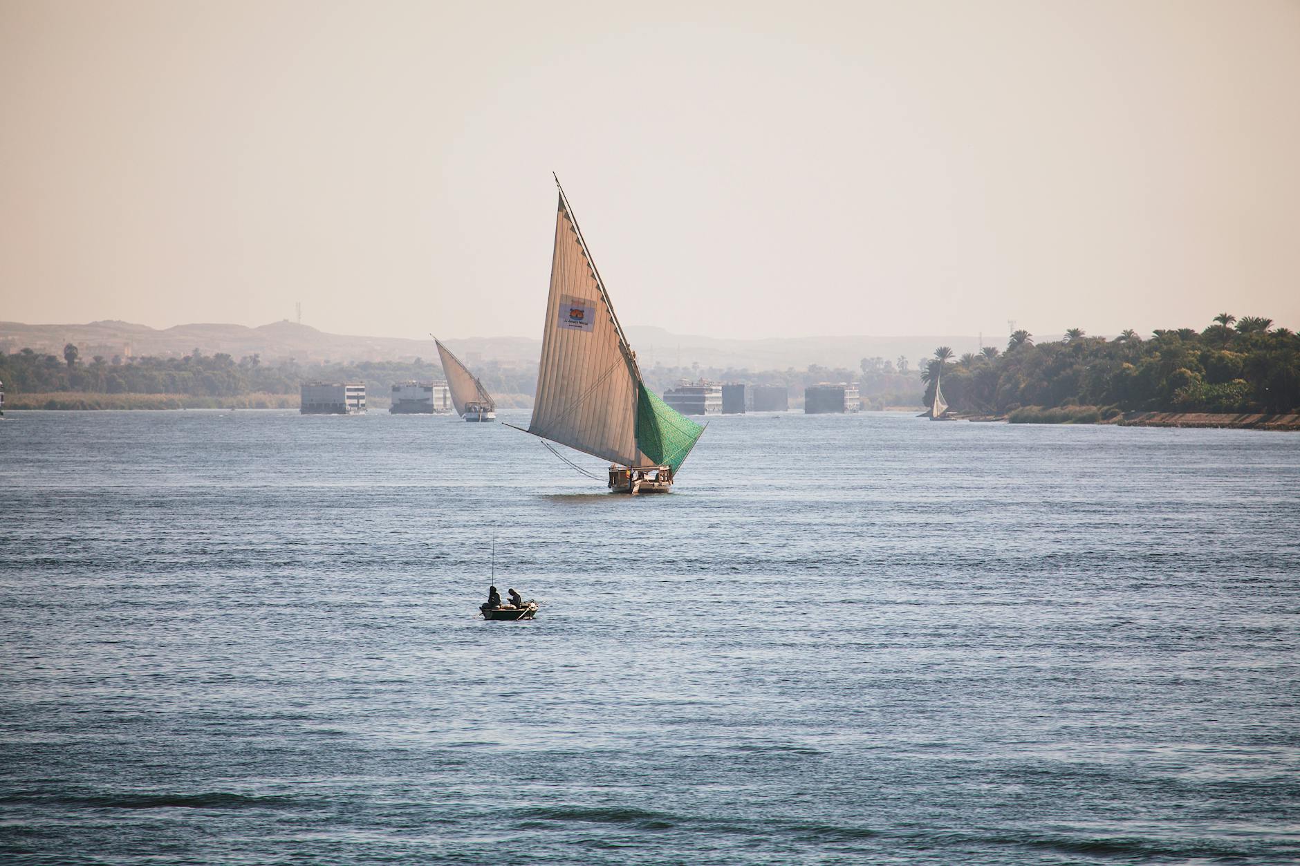 10 Unbelievable Egyptian Adventures That Will Leave You Awestruck 6 a sailboat on the water