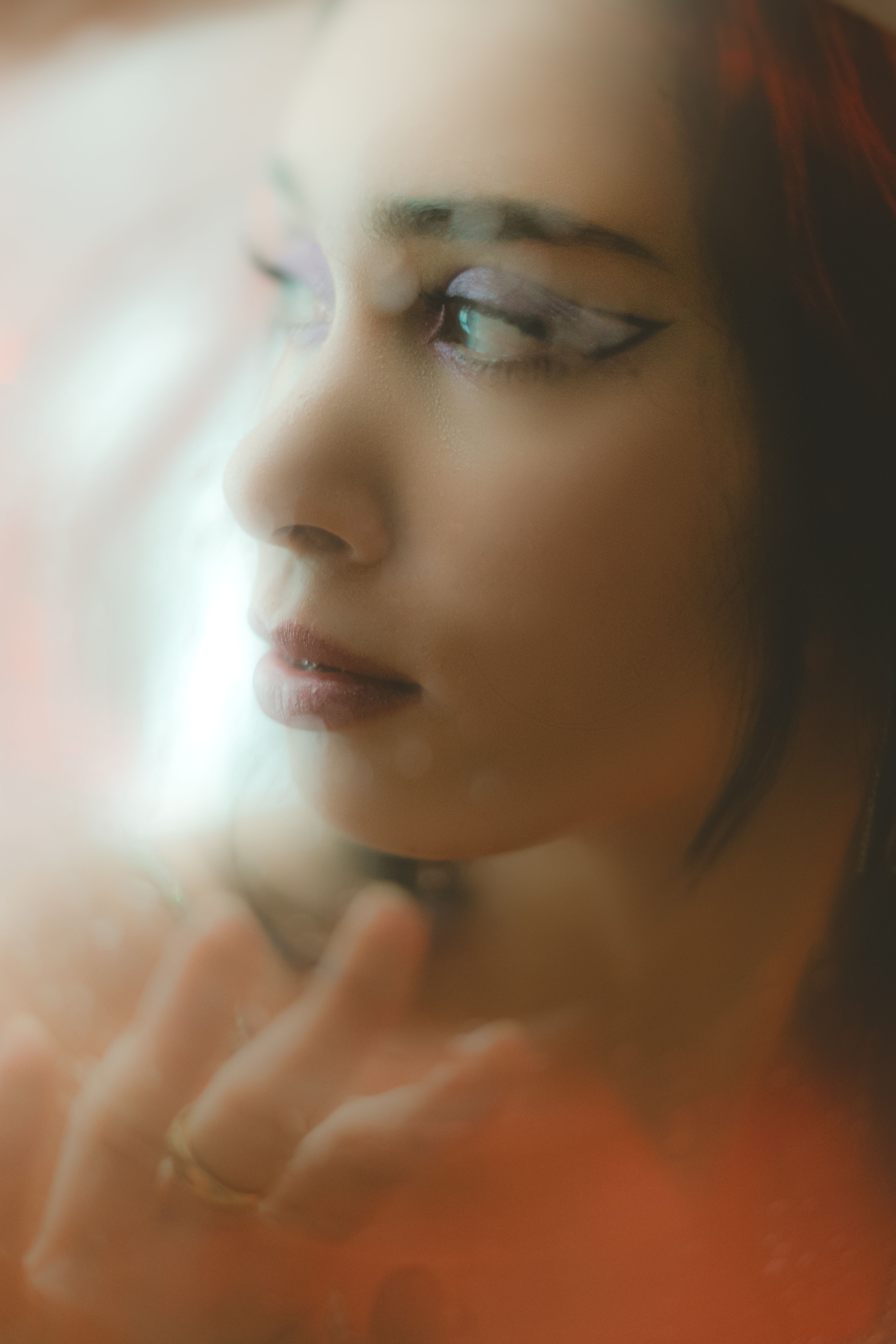 Blurred Face of Woman · Free Stock Photo