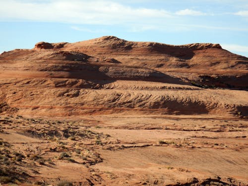 Rocks on Hill on Desert