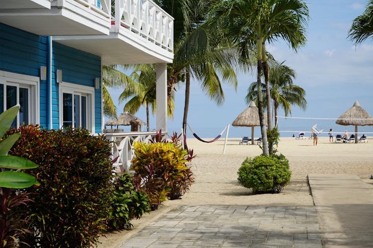 House By Tropical Beach