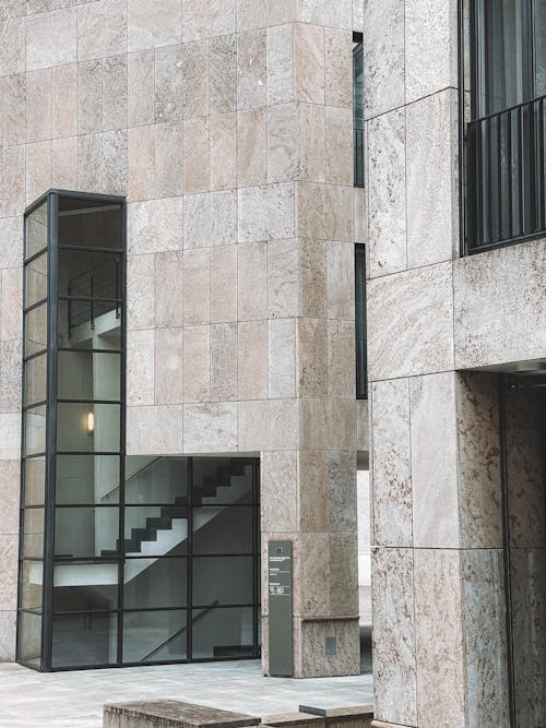 Glass and Concrete Facade