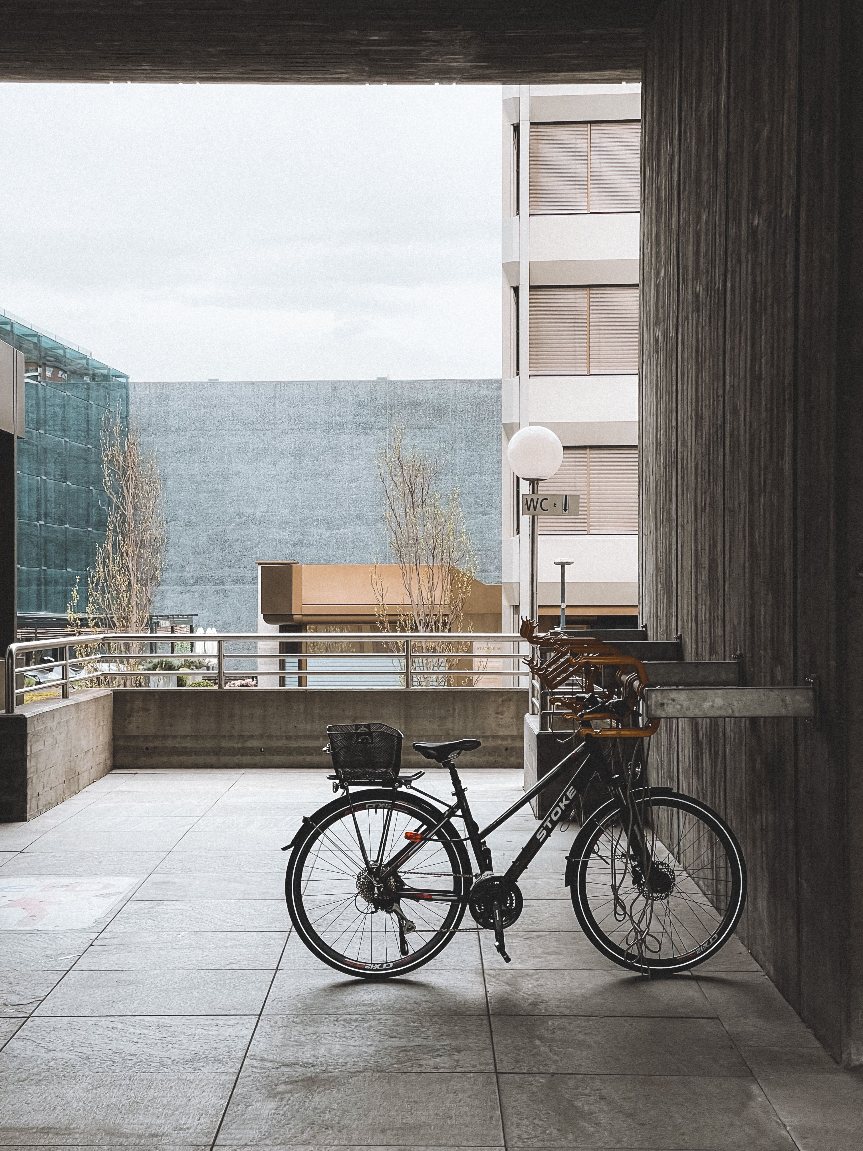 Bike Rack in Urban · Free Stock Photo