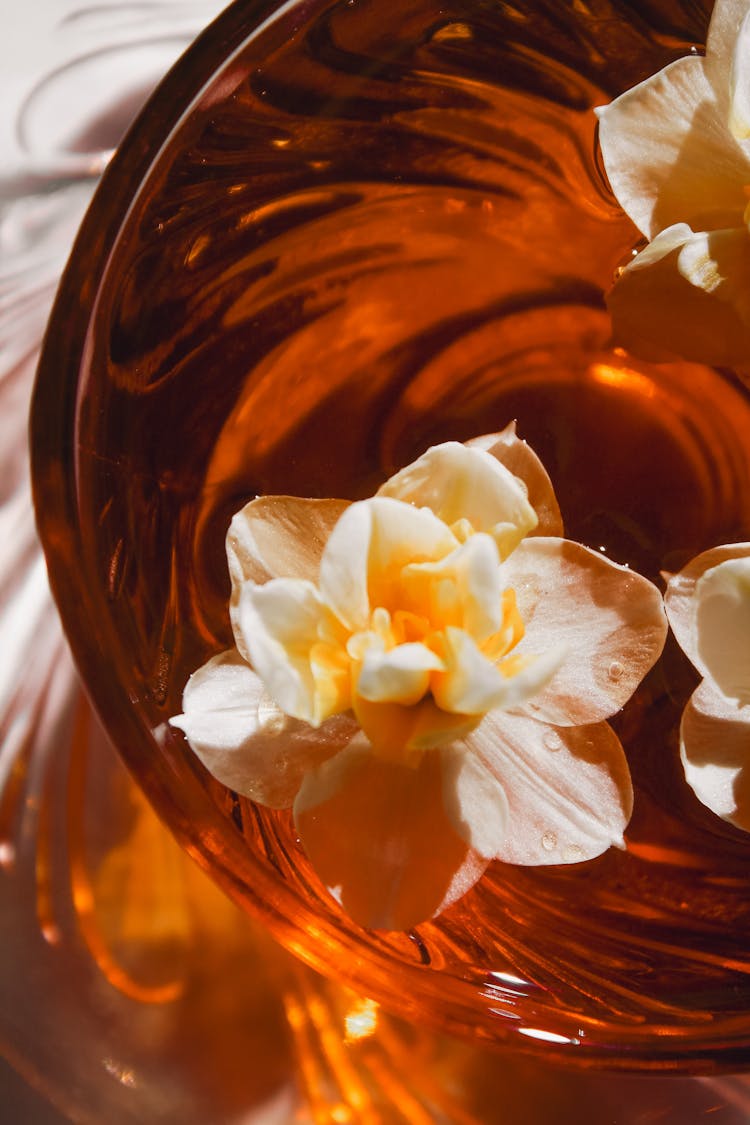 Flowers In Tea