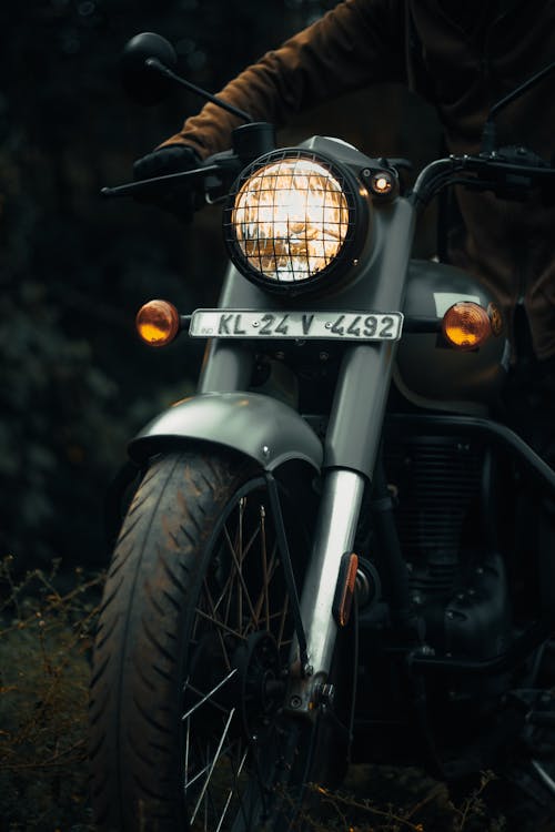 Motorcycle Headlight · Free Stock Photo