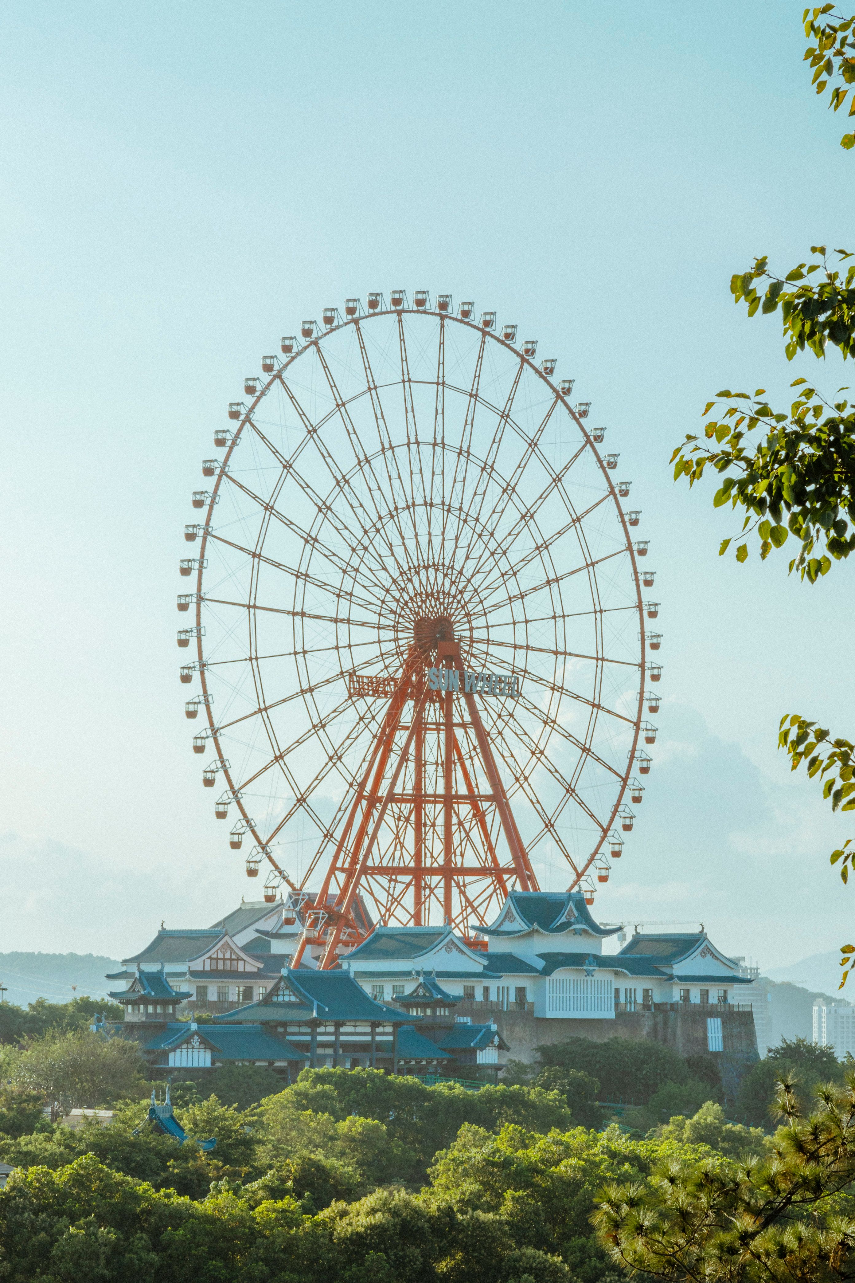 Ferris Wheel of the Sun World Halong Complex · Free Stock Photo