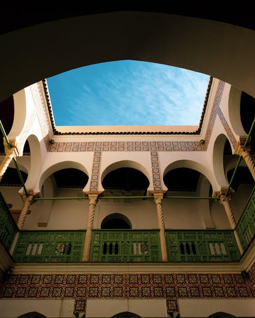 Arches in Palace in Algeria 